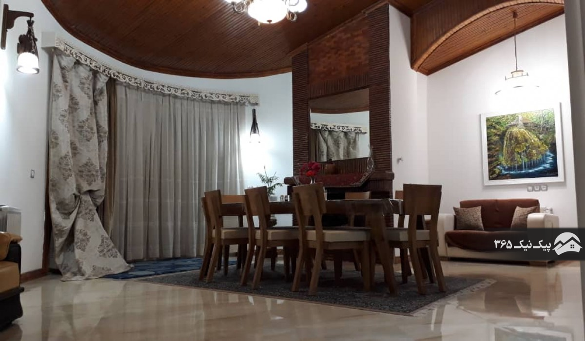 پذیرایی ویلا باغ استخردار ایزدشهر
