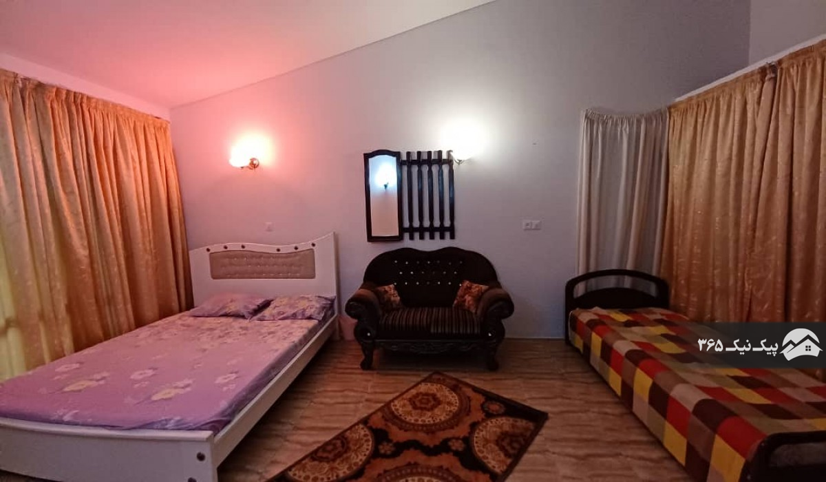 اتاق خواب ویلا زیبای دریاکنار