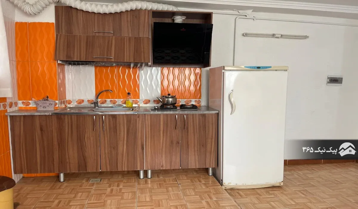 آشپزخانه اجاره دو خوابه لب دریا سپنتا بابلسر