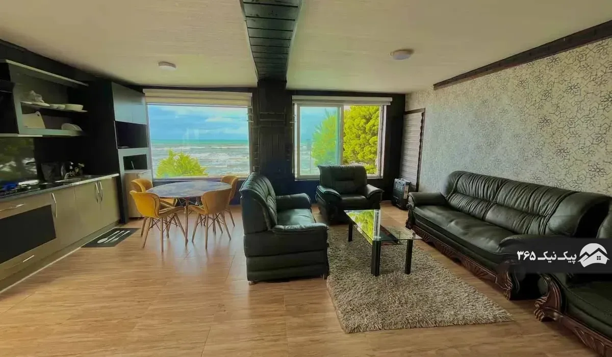 اجاره دو خوابه ساحلی دریاکنار